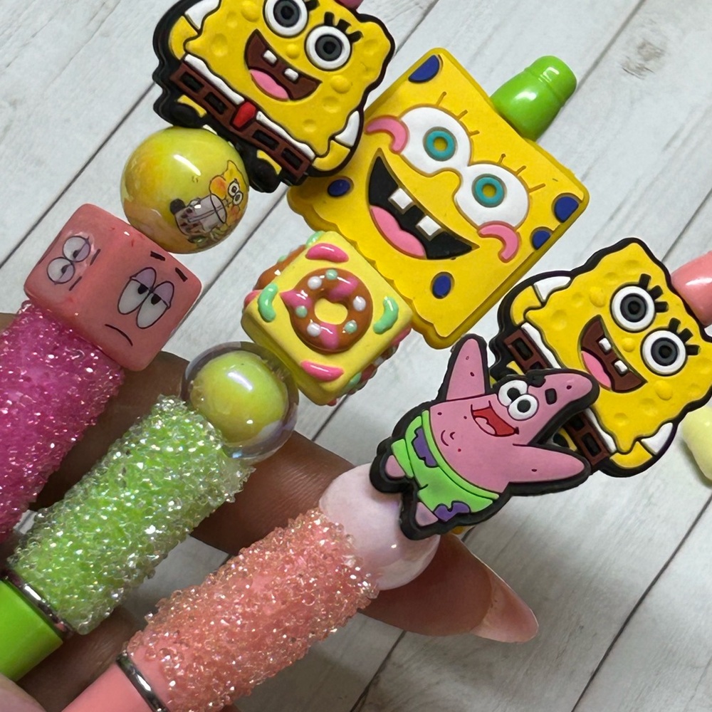 3 pz SpongeBob SquarePants Yellow Pink pents